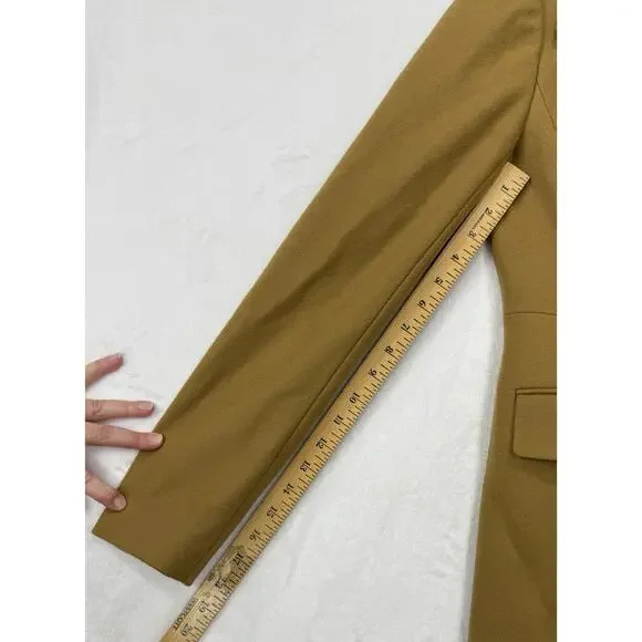 Boden Wool Blend Ground Ginger Crumbie Coat Size 4 - Picture 15 of 15